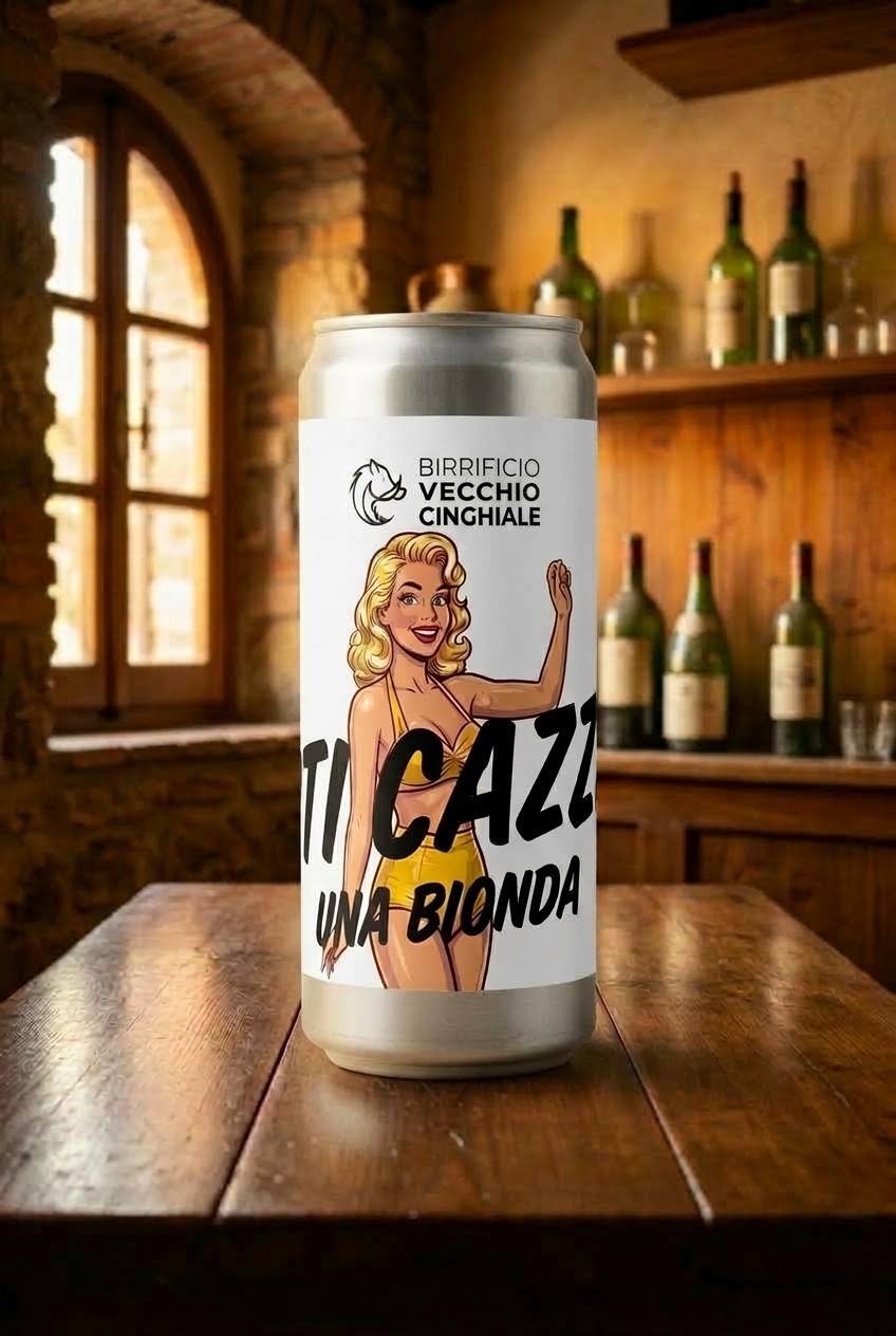 Sti Cazzi — Una Bionda — Keller Pils, Birrificio Vecchio Cinghiale