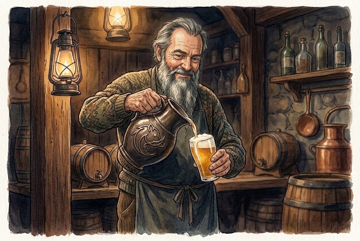 Il Tempo — fermentazione lenta della birra al Birrificio Vecchio Cinghiale